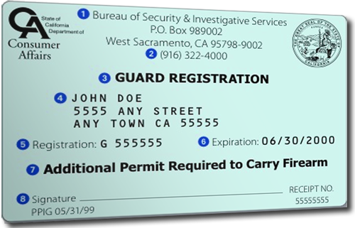 How to Renew a Guard Card - Instructions For CA State BSIS