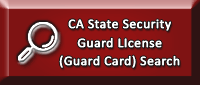 CA State Security Guard License Search