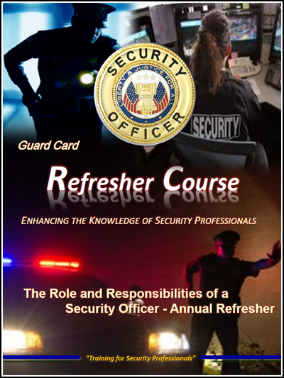 Annual BSIS Continuing Education (CE) Refresher Course 2025